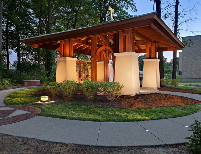 Marian Shrine at Marian University