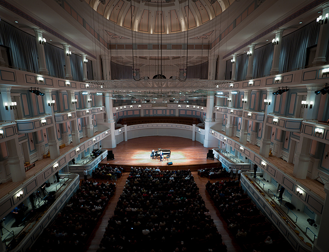 Interior of The Palladium at the Center for the Performing Arts